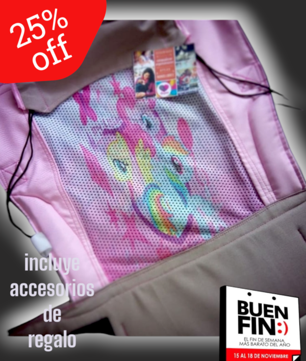 mochila ergonomíca estándar fresh