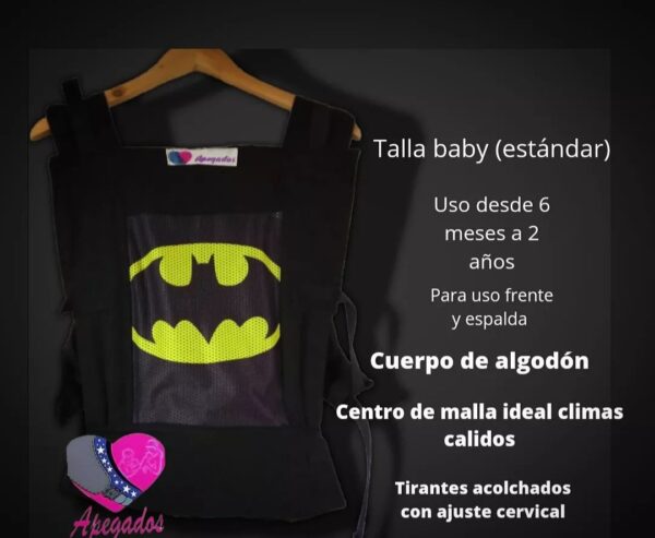 mochila ergonomíca panel fijo baby