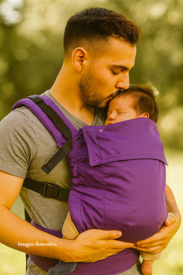 mochila ergonomíca evolutiva recién nacido