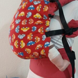 Mochila ergonómica evolutiva 3-4 meses a 3 años estampada