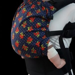 Mochila ergonómica evolutiva 3-4 meses a 3 años estampada.