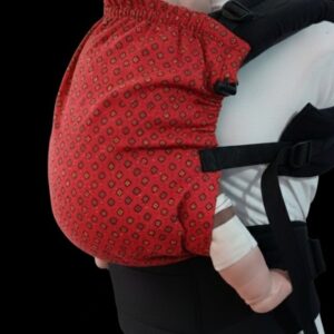 Mochila ergonómica evolutiva 3-4 meses a 3 años estampada clima mixto.