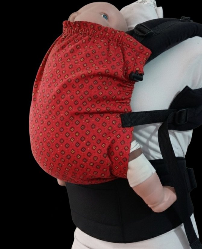 Mochila ergonómica evolutiva 3-4 meses a 3 años estampada clima mixto.