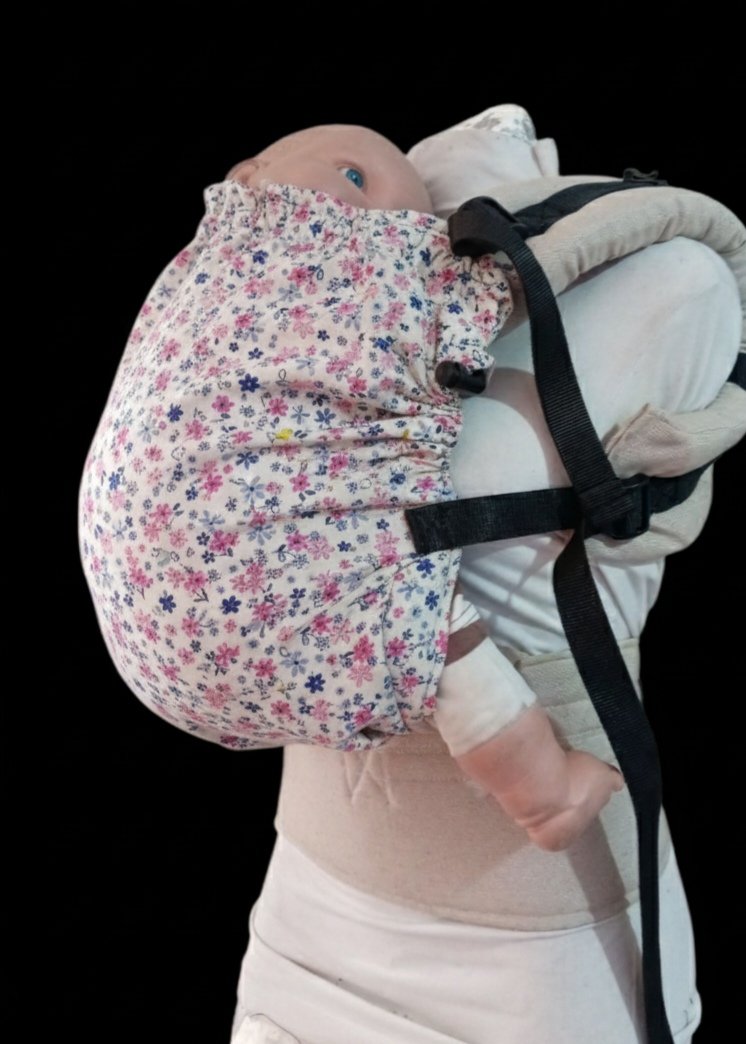 Mochila ergonómica evolutiva 3-4 meses a 3 años estampada. - Image 2