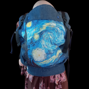 Mochila ergonómica evolutiva crece etapa 1 
Bebes 6 meses a 4 años
Demin /fresh