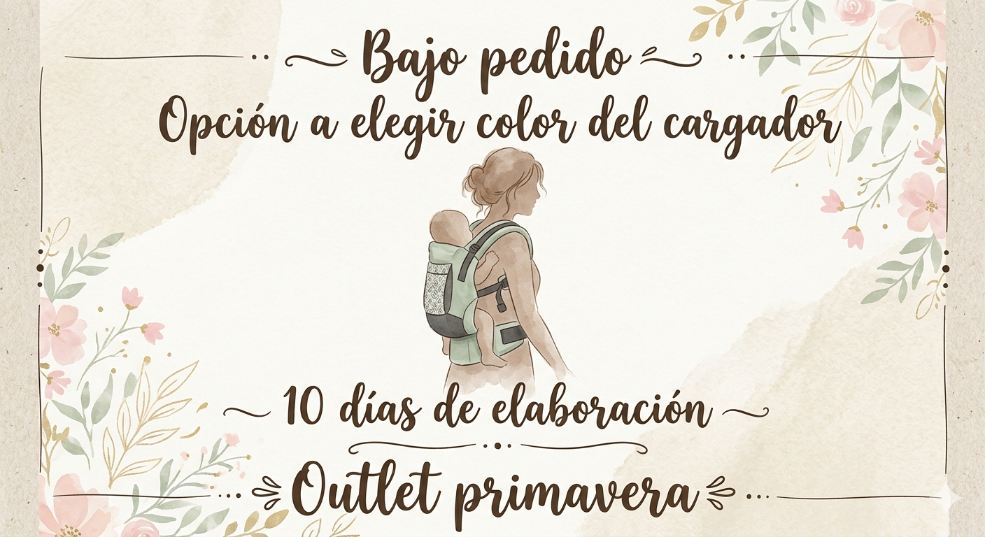 #outlet Mochila ergonómica evolutiva 3-4 meses a 3 años estampada/clima mixto - Image 2