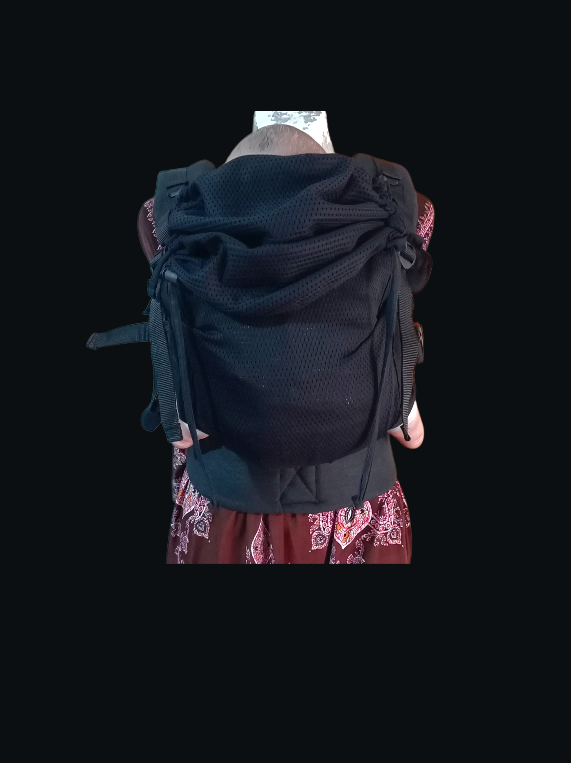 #outlet Mochila ergonómica evolutiva bebé 3-4 meses en adelante, fresh clima cálido/extremo - Image 2