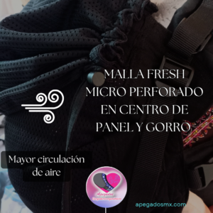 Mochila ergonómica evolutiva bebé 3-4 meses en adelante, fresh clima cálido/extremo 🔥