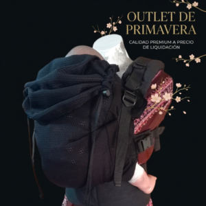 #outlet Mochila ergonómica evolutiva bebé 3-4 meses en adelante, fresh clima cálido/extremo