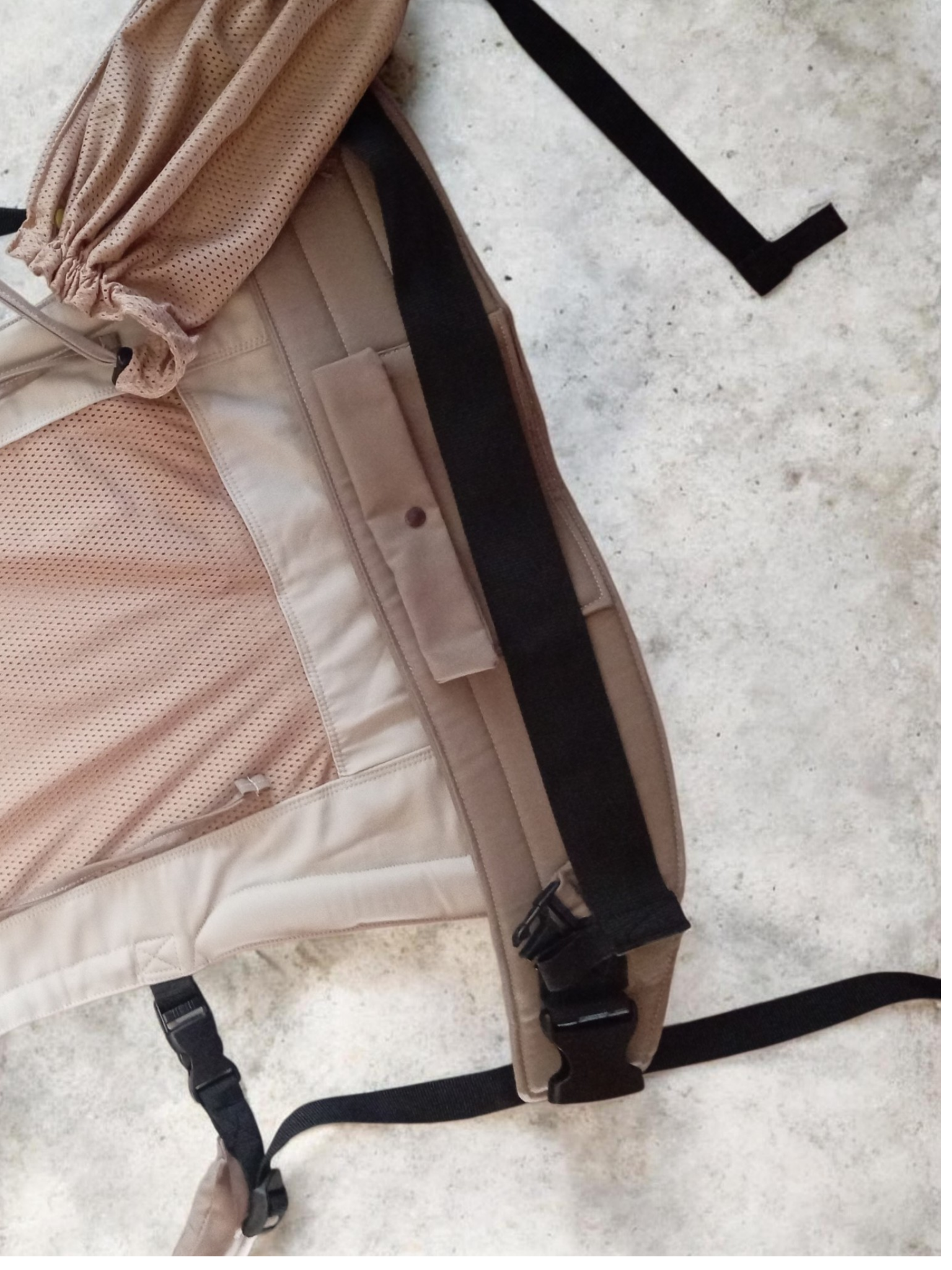 Mochila ergonómica evolutiva 3-4 meses en adelante climas cálidos🔥 - Image 3
