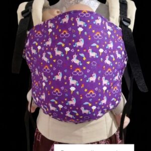 Mochila ergonómica evolutiva 3-4 meses a 3 años estampada /climas mixto