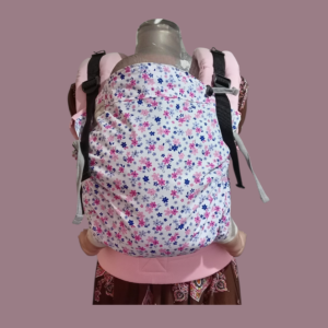 Mochila ergonómica evolutiva 3-4 meses a 3 años estampada/clima mixto