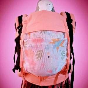 Mochila ergonómica evolutiva Eca Plus 2 meses  a 2.5 años /clima  cálido
Lino/algodón/fresh