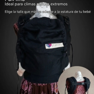 Mochila ergonómica evolutiva full lino - climas extremos 🔥